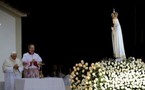 Affluence monstre à Fatima: le peuple chrétien soutient son pape