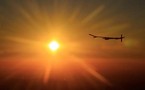 Vol historique de l'avion solaire Solar Impulse