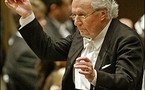 Souffrant, le chef d'orchestre anglais Colin Davis renonce à diriger à Aix