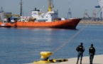 L'Aquarius est arrivé dans le port de Valence