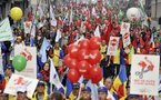 Les syndicats mobilisent en Europe pour protester contre l'austérité