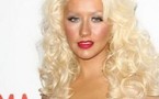 La chanteuse américaine Christina Aguilera reçoit son étoile à Hollywood