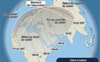 Les nuages gâchent la première éclipse partielle de Soleil de 2011