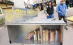 Des livres à disposition dans la rue enchantent les lecteurs viennois