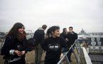 Jeudi Noir squatte un nouvel immeuble inoccupé, à deux pas de l'Elysée