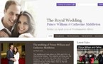 GB: lancement du site internet officiel du mariage de Kate et William