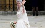 La robe de mariée, l'autre vedette de la noce de William et de Kate