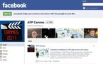 L'AFP en direct de Cannes sur Facebook