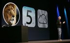 Steve Jobs sur scène pour vanter l'iCloud, la nouvelle grande idée d'Apple