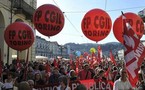 Manifestations et grève en Italie contre le plan d'austérité