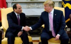 Trump loue le "très bon travail" du président Sissi en Egypte