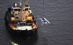 Un hélicoptère coule dans l'East River à New York: une touriste tuée