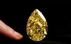 Le diamand "Sun Drop", un des plus gros du monde, adjugé 10 millions de francs suisses