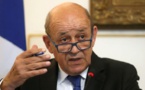 Arabie: Paris n'a pas d'information sur l'origine présumée des drones, dit Le Drian