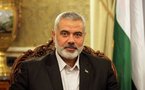 Le Hamas "ne reconnaîtra jamais Israël", réaffirme Ismaïl Haniyeh à Téhéran