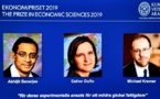 Le Nobel d'économie attribué à un trio franco-indo-américain