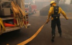 Incendies en Californie: Les pompiers perdent du terrain, 180.000 personnes évacuées