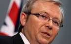 Australie: démission du chef de la diplomatie, rival du Premier ministre