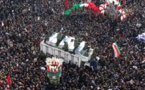 Une foule immense rend hommage au général Soleimani à Téhéran