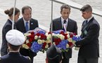 Hollande a célébré le 8-Mai avec Sarkozy avant de retrouver ses dossiers