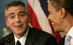 Obama rend hommage à Clooney devant un parterre de généreuses superstars