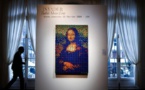 La "Rubik Mona Lisa" d'Invader adjugée à plus de 480.000 euros à Paris