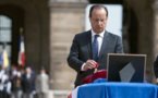 Hollande exprime la "gratitude de la France" aux soldats morts en Afghanistan