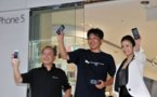 Les fans d'Apple célèbrent la sortie de l'iPhone 5