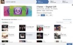 Facebook ajoute la boutique iTunes d'Apple à son service de cadeaux