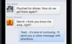 "Chat heads", une fonction de Facebook Home, arrive sur l'iPhone
