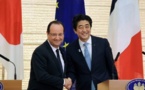 Hollande inaugure un "partenariat d'exception" avec le Japon