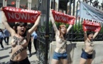 Les Femen européennes s'excusent de leur action seins nus à Tunis