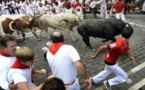 Espagne: deux blessés lors du cinquième lâcher de taureaux de la San Fermin