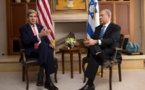 Kerry en Israël pour discuter sécurité avec Netanyahu