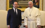 Hollande rencontre le pape au Vatican: gravité affichée pour des sujets délicats