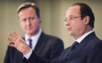 UE: Hollande et Cameron affichent leur désaccord