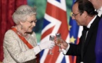 La reine Elizabeth à l'Elysée pour un dîner d'Etat