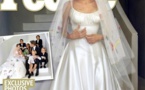 La robe de mariée d'Angelina Jolie était brodée de dessins de ses enfants