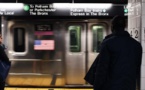 New York: mort d'un homme poussé sous une rame de métro par un inconnu