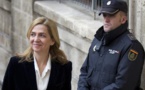 Espagne : l'infante Cristina renvoyée devant un tribunal