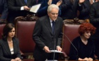 Italie: le nouveau président Sergio Mattarella a prêté serment