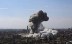 Syrie les bombardements du régime près de Damas font 57 morts