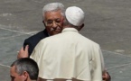Abbas "ange de la paix": le pape a voulu encourager les efforts de paix