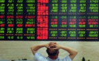 La Bourse de Shanghai termine en baisse de 5,77%