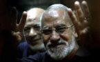 Prison à vie pour le leader des Frères musulmans en Egypte