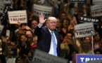 Le candidat républicain Donald Trump, le 25 mai à Anaheim en Californie USA: en Californie, Trump dénonce les immigrés clandestins