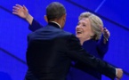Obama exhorte l'Amérique à porter "Hillary" vers la victoire